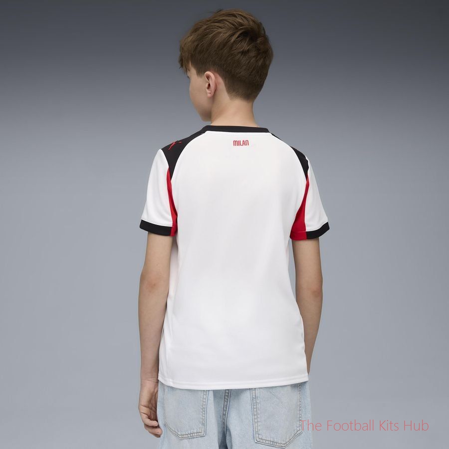 AC Milan Away Shirt 2025/26 Kids