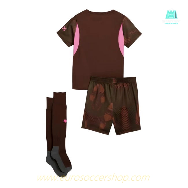 2024-2025 Man City Third Goalkeeper Mini Kit (Ederson M. 31)