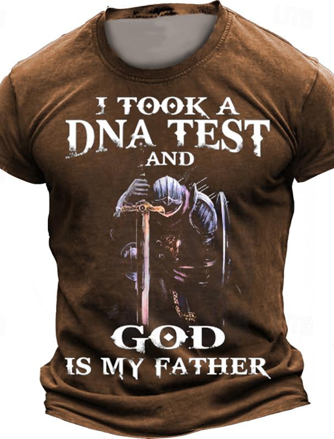 Easter Men's Funny Jesus T Shirt Short Sleeve 3D Print Crew Neck