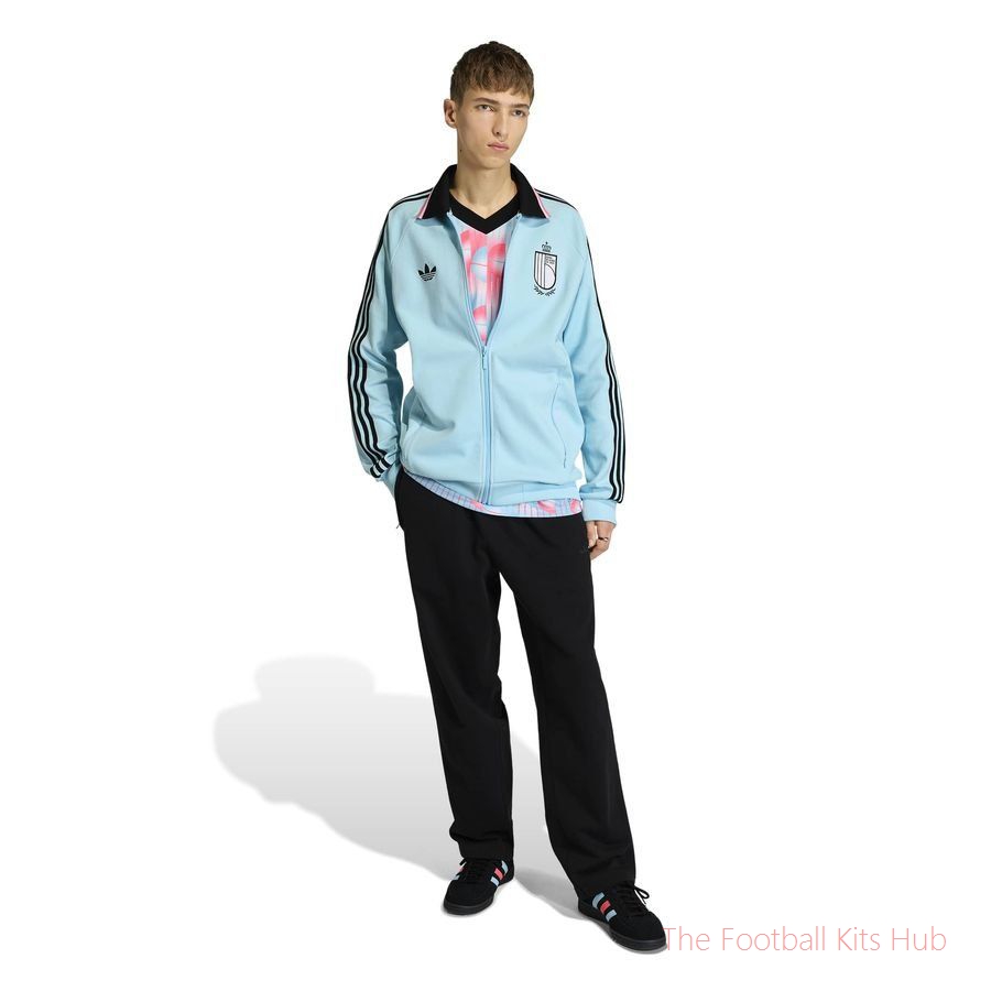 Belgium Jacket Anthem Away OG World Cup 2026 - Frozen Blue