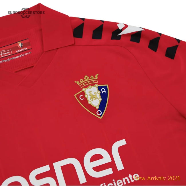 Professional-Grade Premium 2025-2026 Osasuna Home Shirt
