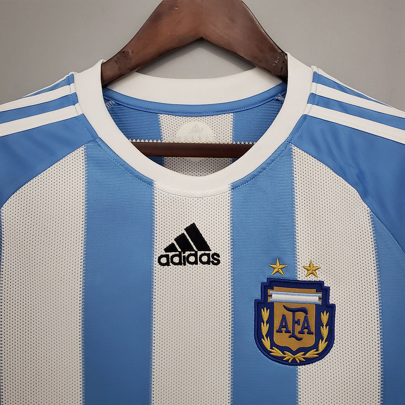 2010 Argentina Home retro shirt