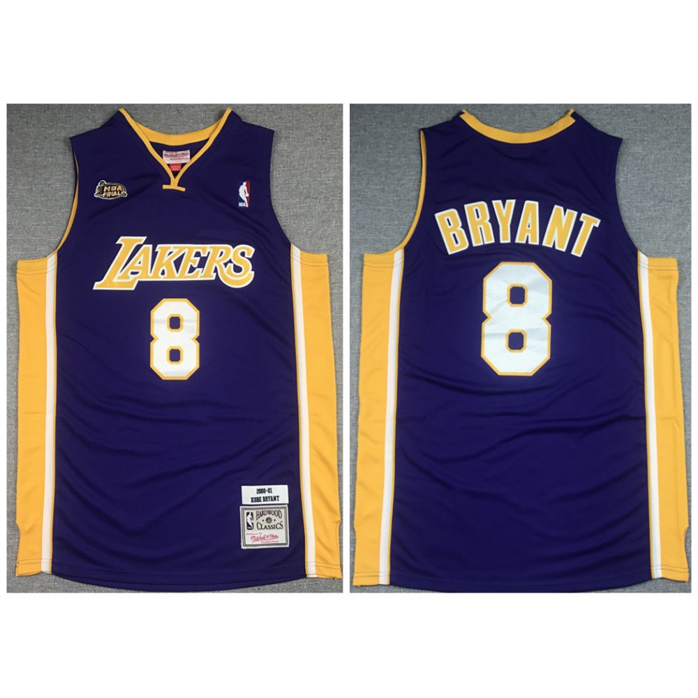 Durable 8 Los Angeles Lakers Purple Jersey - - Game Day Essential