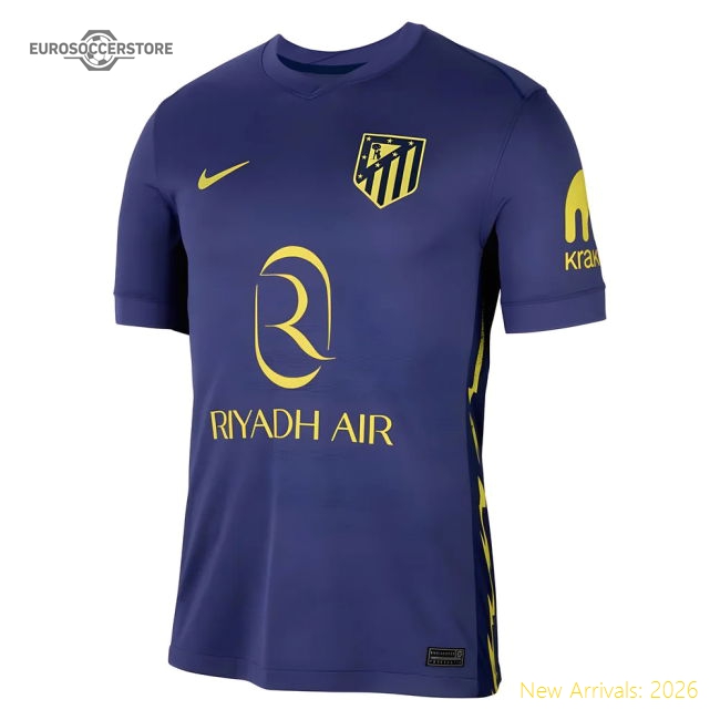 Trending Popular 2025-2026 Atletico Madrid Away Shirt