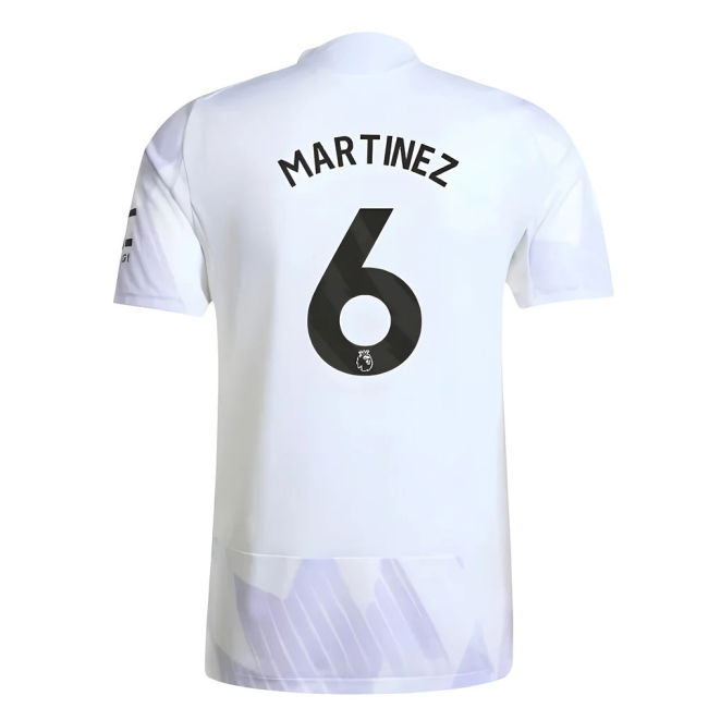 2025-2026 Man Utd Authentic Away Jersey (Martinez 6)
