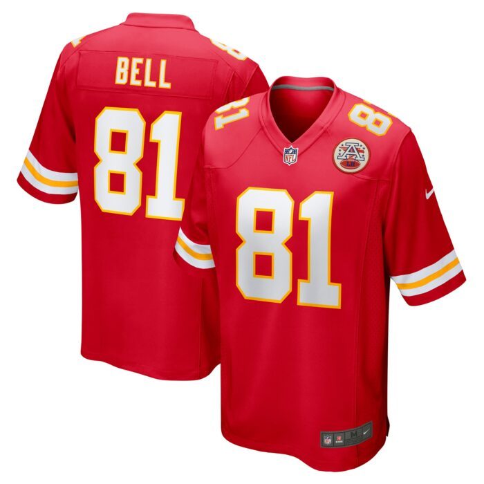 None Men's KC Chiefs Bold Affordable Jersey Football Apparel