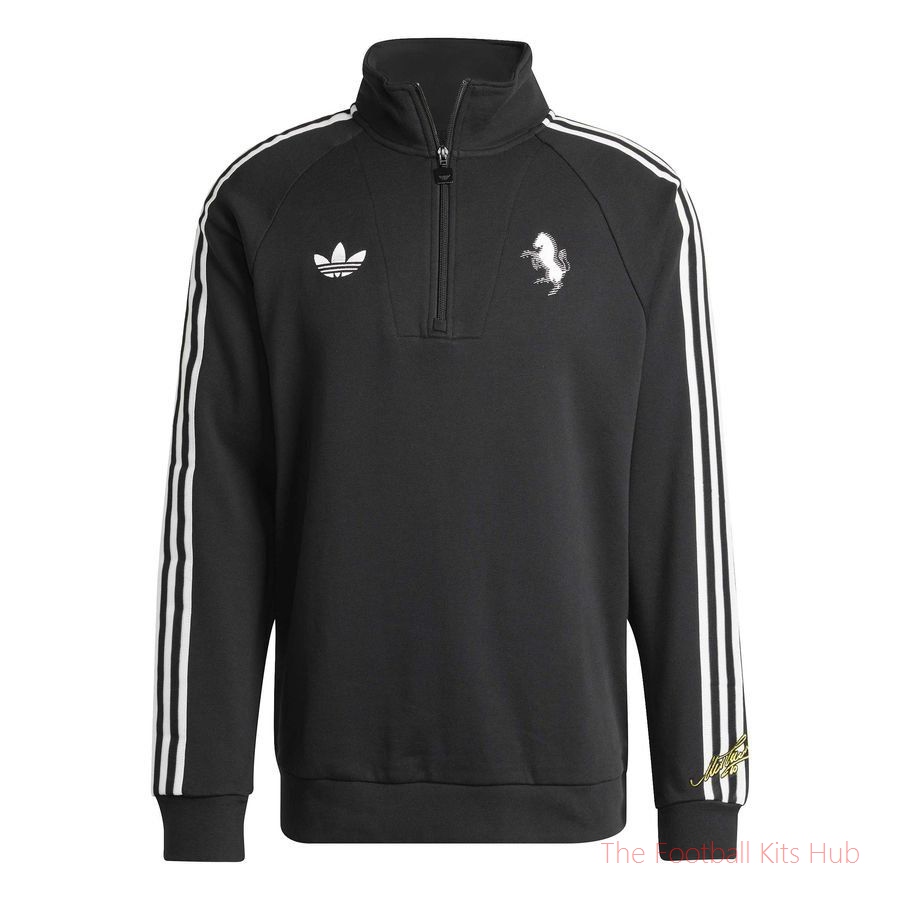 Juventus Track Top Half Zip OG - Black