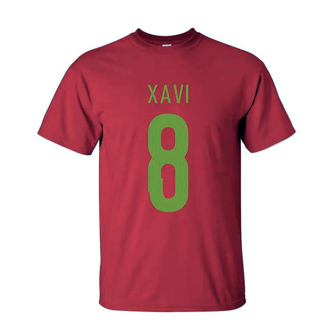 Xavi Spain Hero T-shirt (red)