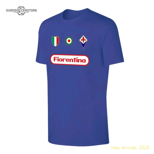 Top-Quality Popular Fiorentina Retro T-Shirt - Purple