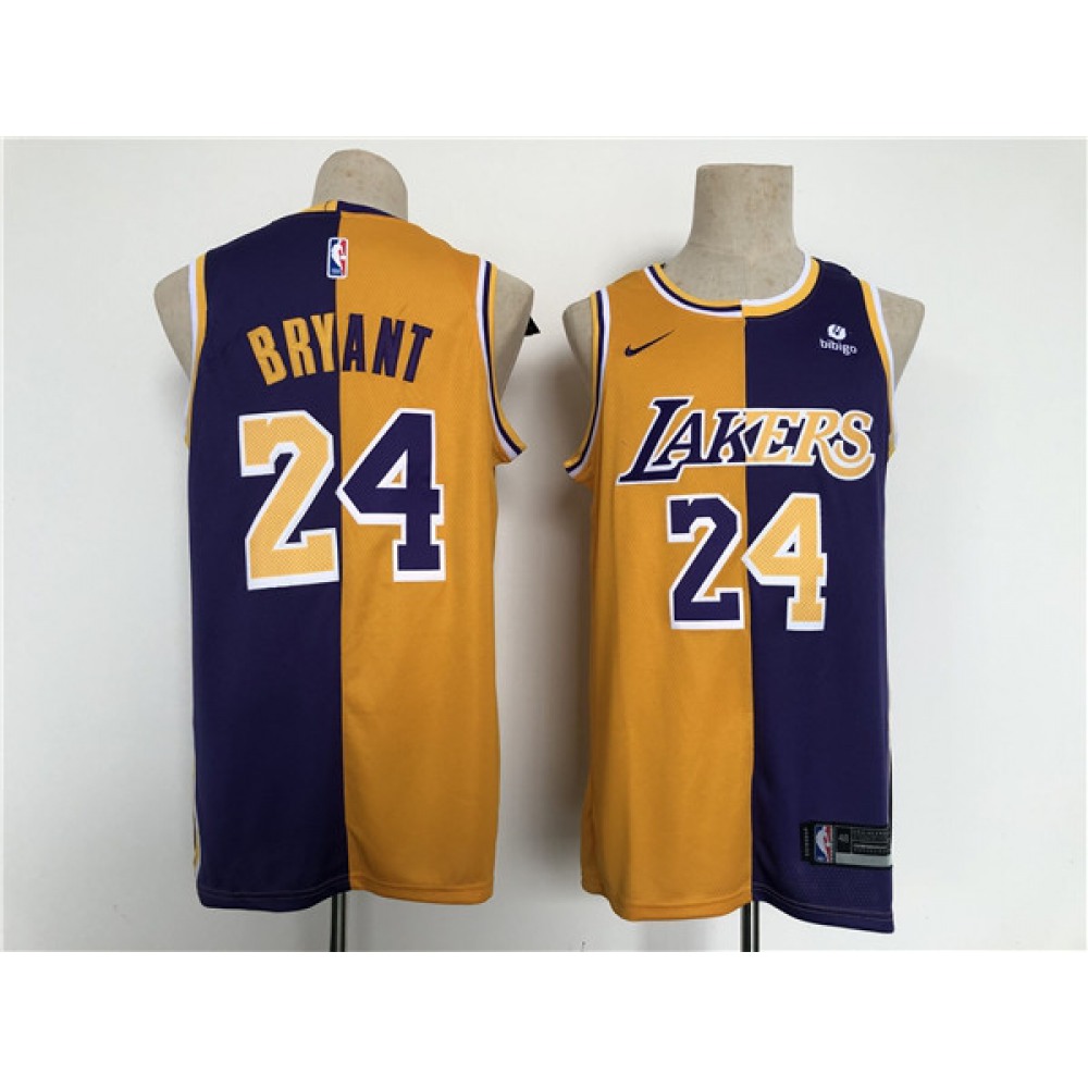 Fan Favorite Elite Men's LAL #24 Kobe Purple Basketball Jersey