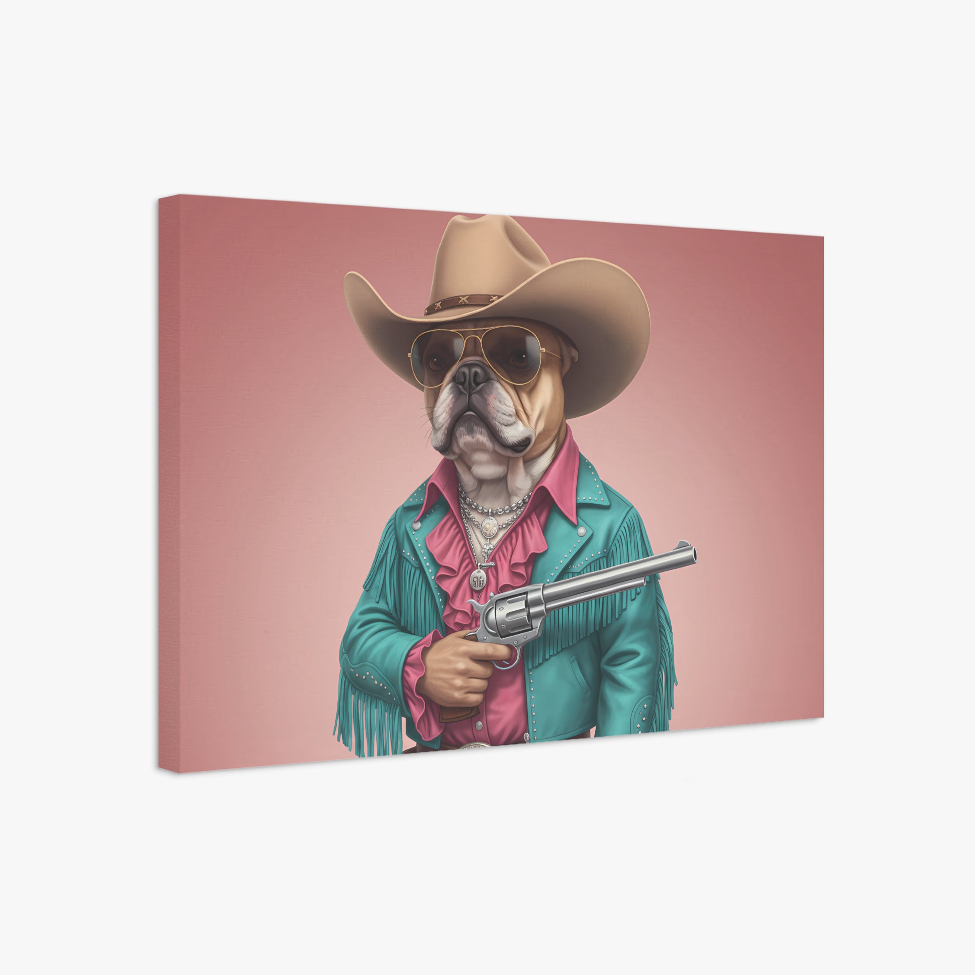 Culture-Inspired Doris - Adorable Frenchie Canvas Wall Art for Everyday