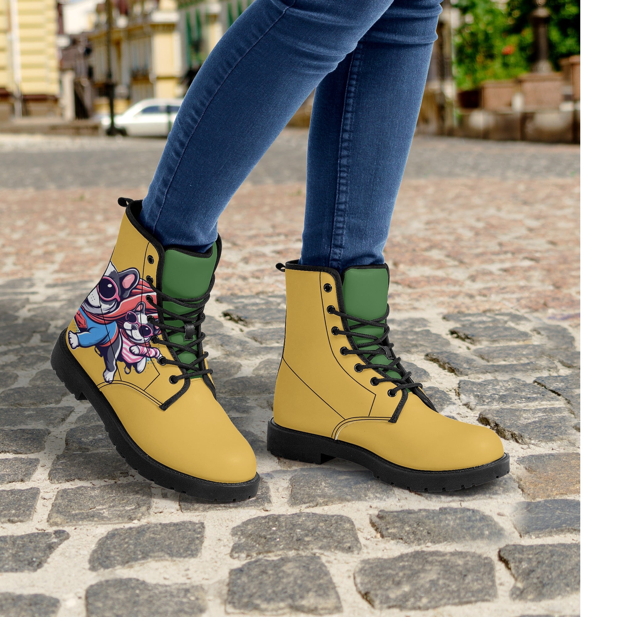 Riley - Premium Leather Boots Everyday Use | Unique Design