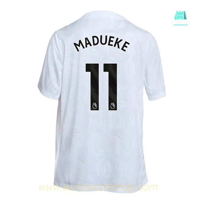 2025-2026 Chelsea Academy Pro Pre-Match Football Top (White) (Madueke 11)