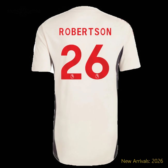 Gentle Liverpool Kids Robertson Jersey 2025-2026 Machine-washable