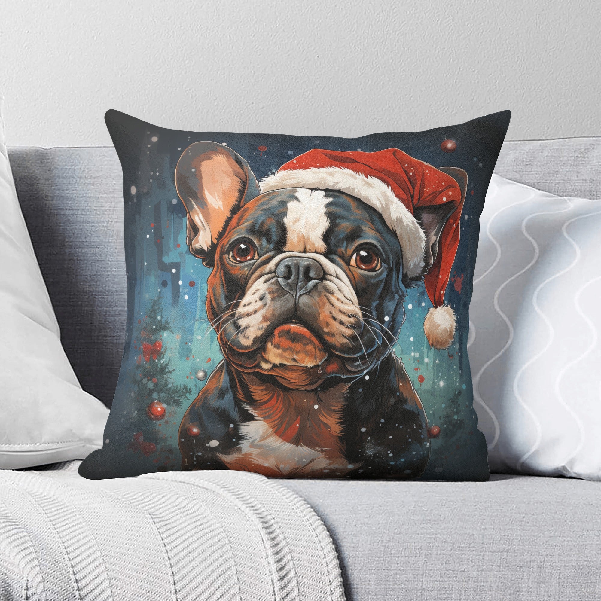 Minimal-Aesthetic Christmas Time - Pillow Cover for Home Use
