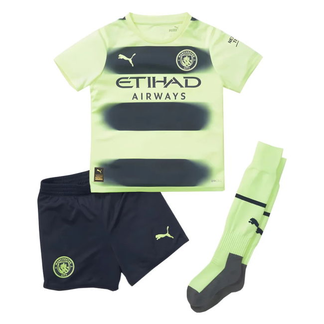 Genuine 2022-2023 Man City English Third Strip