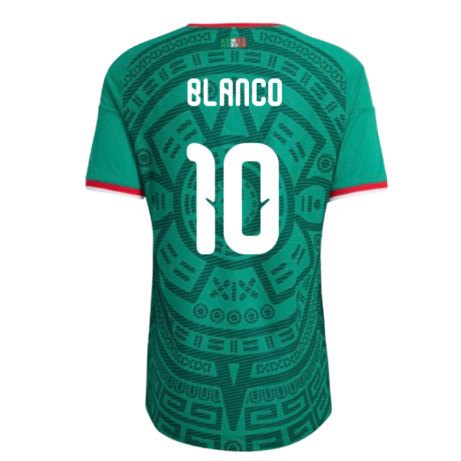 2026-2027 Mexico Authentic Home Shirt (Blanco 10)