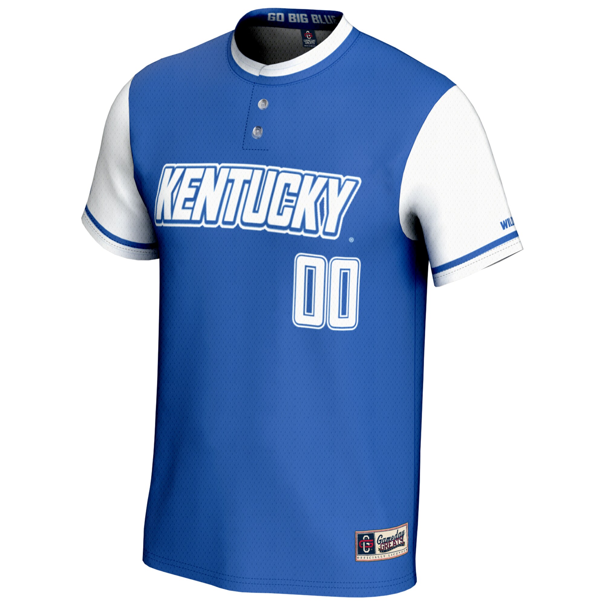 [NJP] Kentucky Wildcats GameDay Greats Unisex NIL Pick-A-Player Lightweight Softball Jersey - Royal