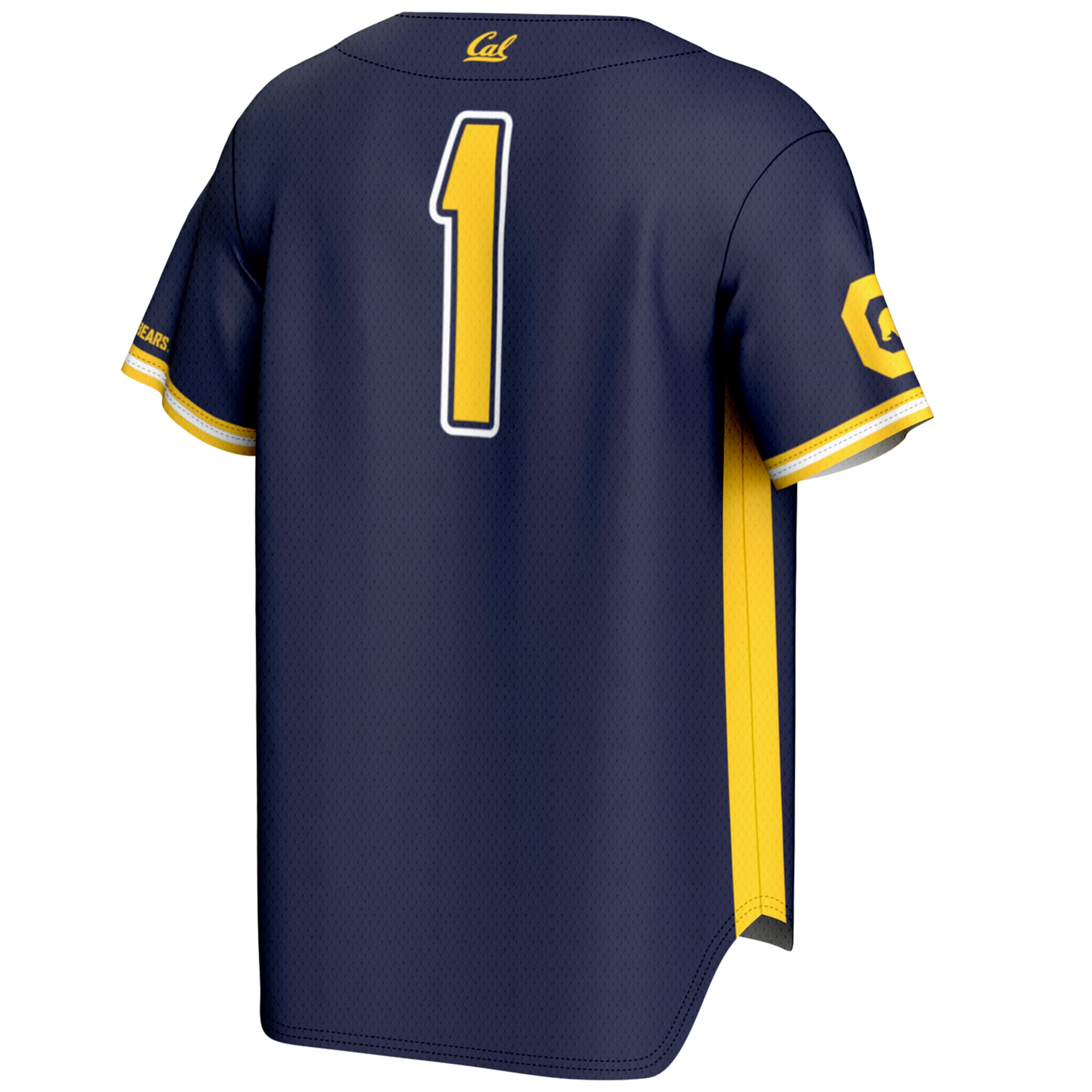 #1 Cal Bears GameDay Greats Lightweight Baseball Jersey - Navy