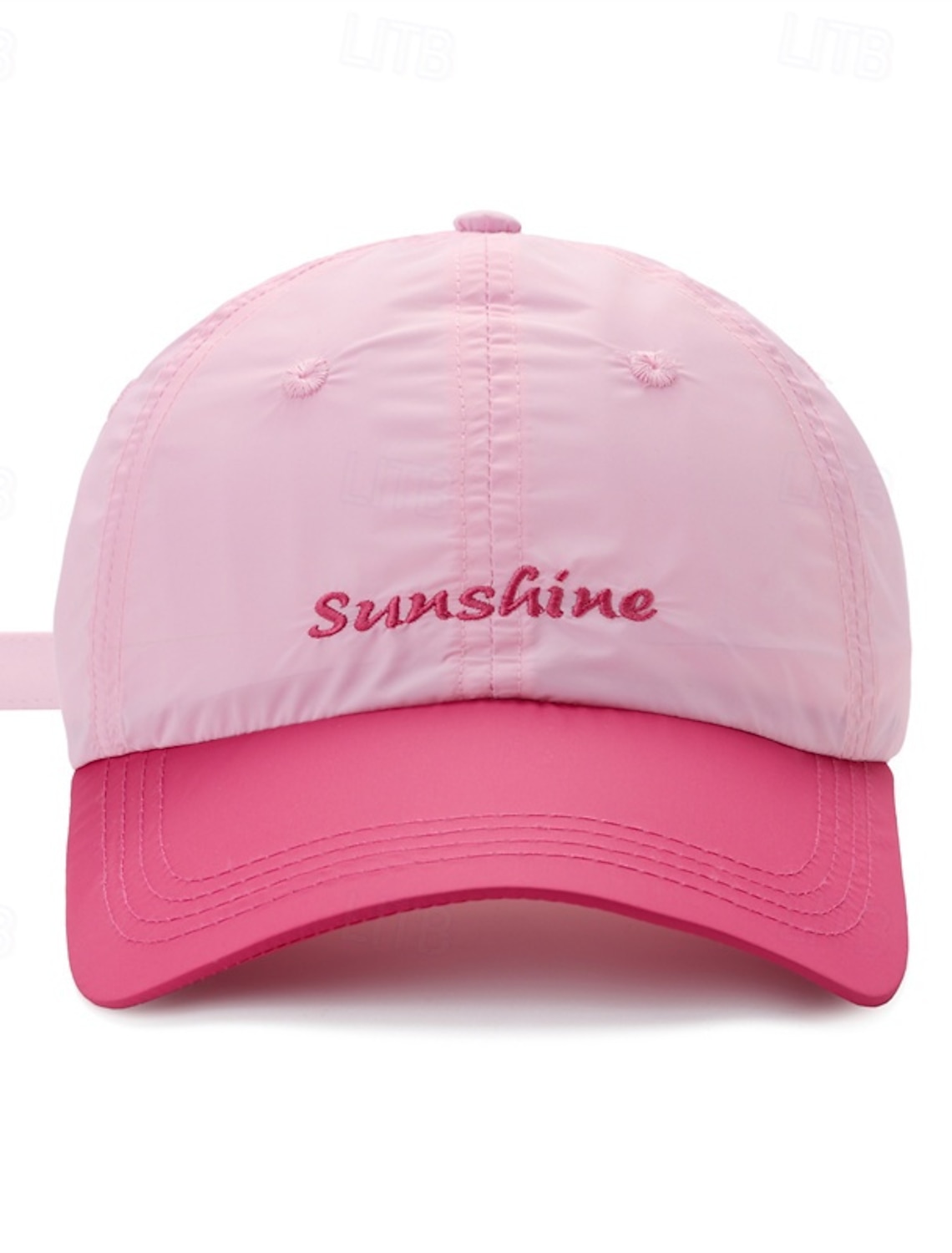 Baseball Cap Tennis Cap Men's Cap Multi Color Patchwork Quick Dry Breathable for Tennis Baseball Pickleball Summer White Pink Red
