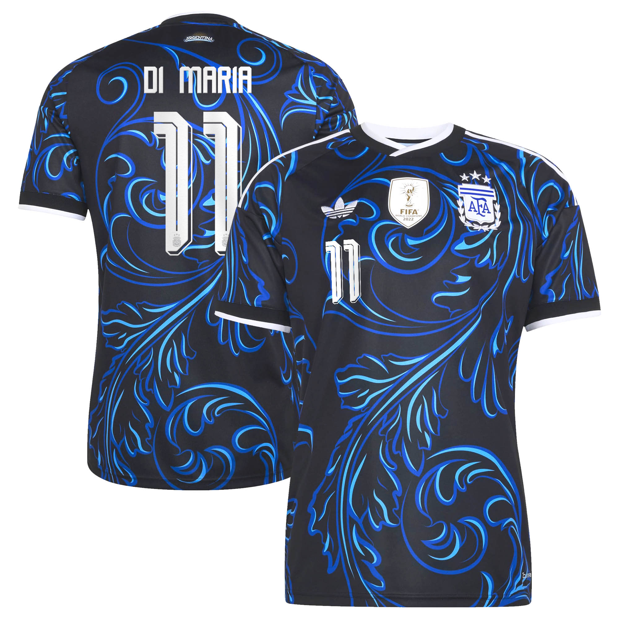 [SJH] Angel Di Maria Argentina National Team 2026 Away Replica Jersey - Black