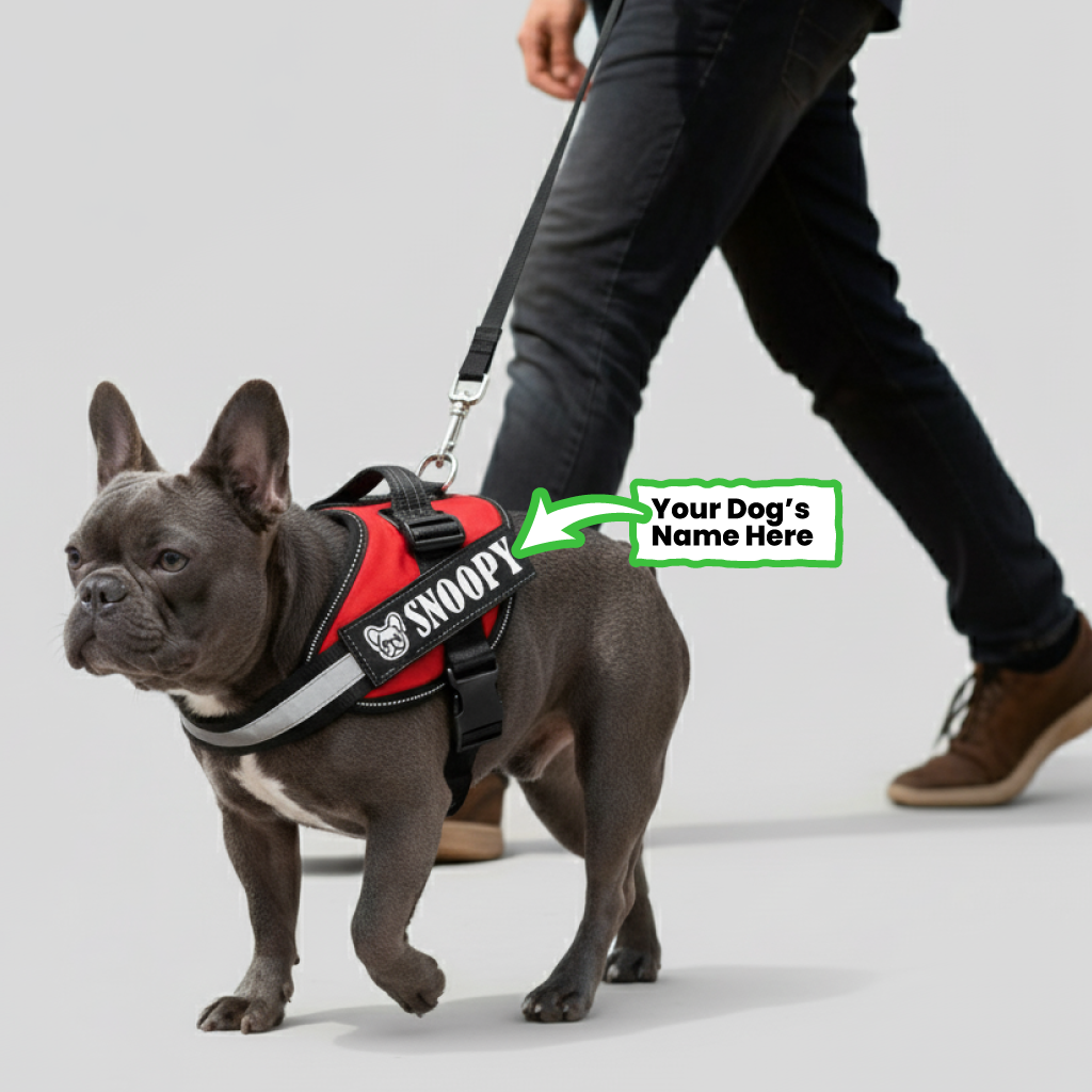 French Bulldog专属 Squirrel - Personalized French Bulldog Harness for D...