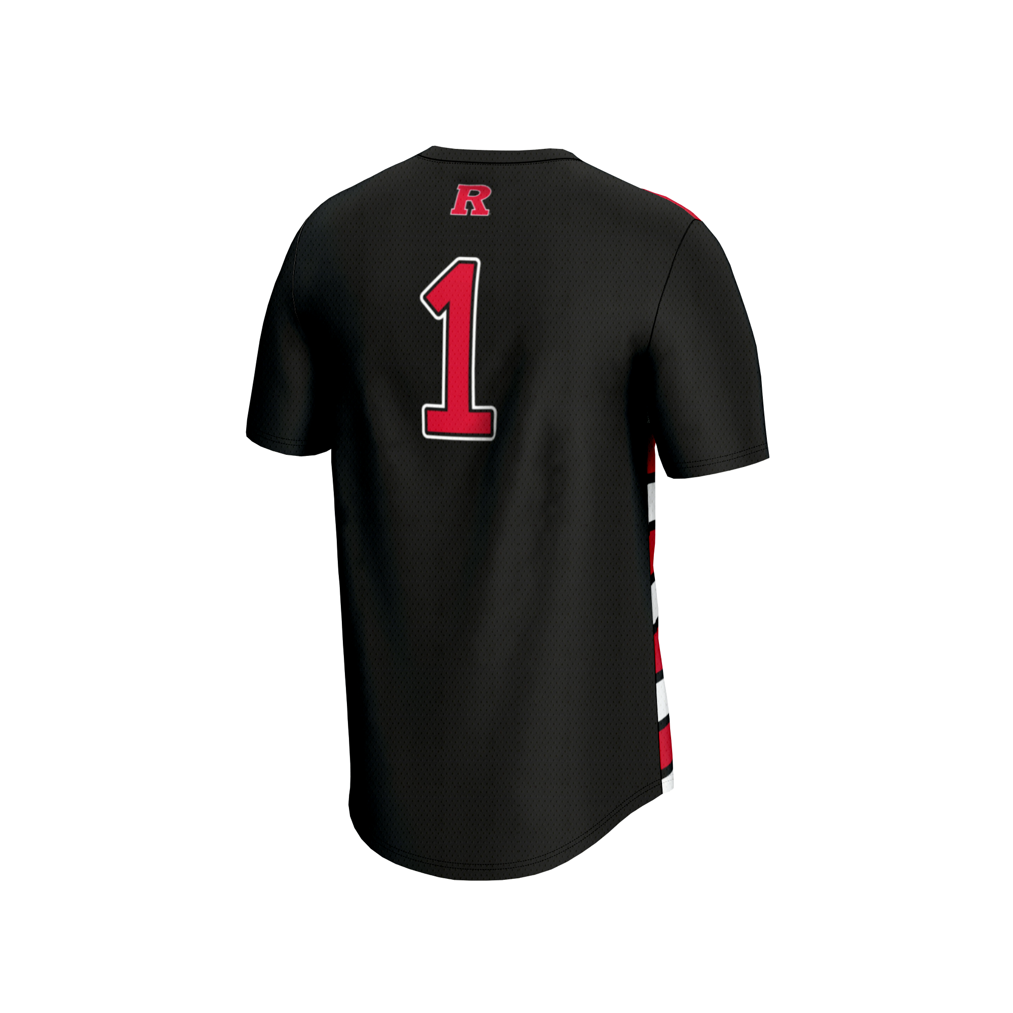 [LK] Rutgers Scarlet Knights GameDay Greats Youth Lightweight Soccer Fashion Jersey - Black
