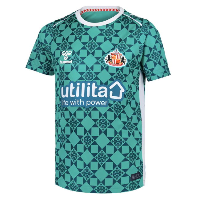 2025-2026 Sunderland Goalkeeper Shirt (Green) - Kids (Your Name)