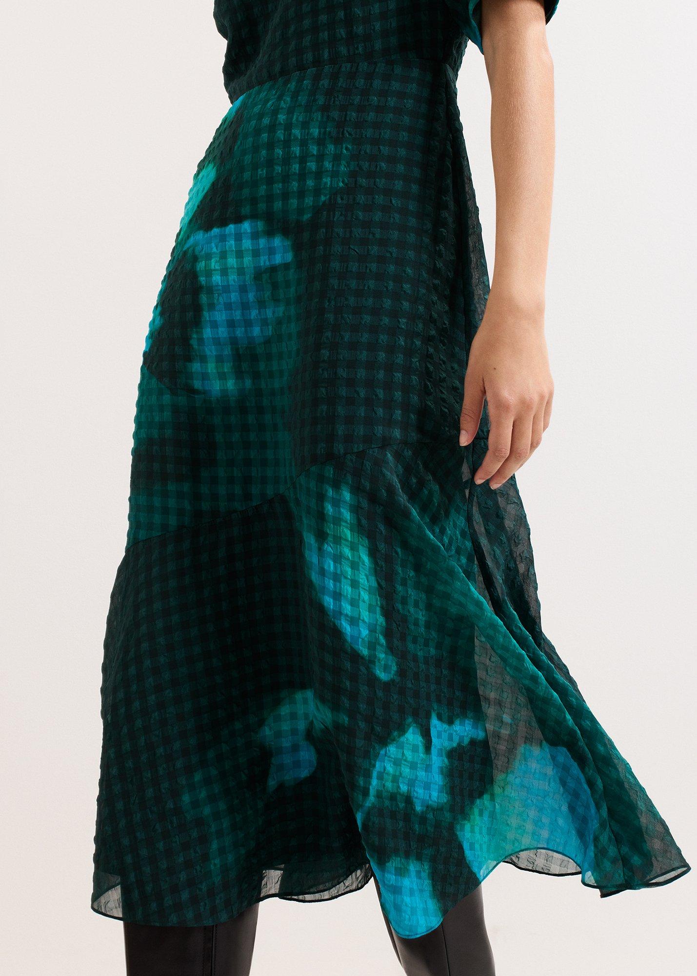 Petite Nancy Floral Midi Dress