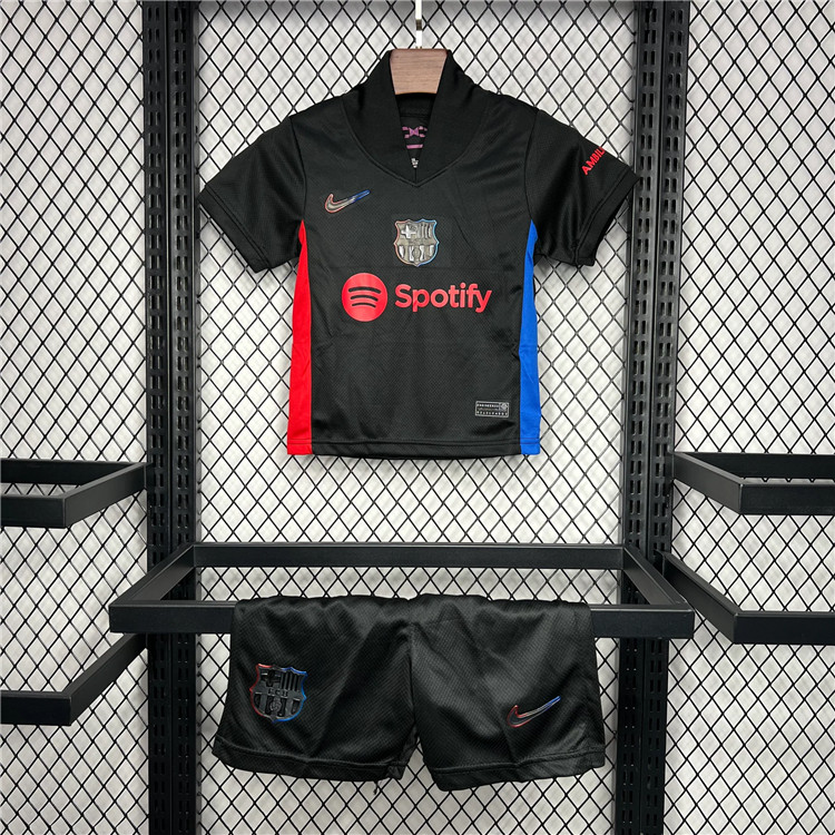 Match Quality Barca Kids Barcelona 2425 Away Soccer Kit ShirtShorts