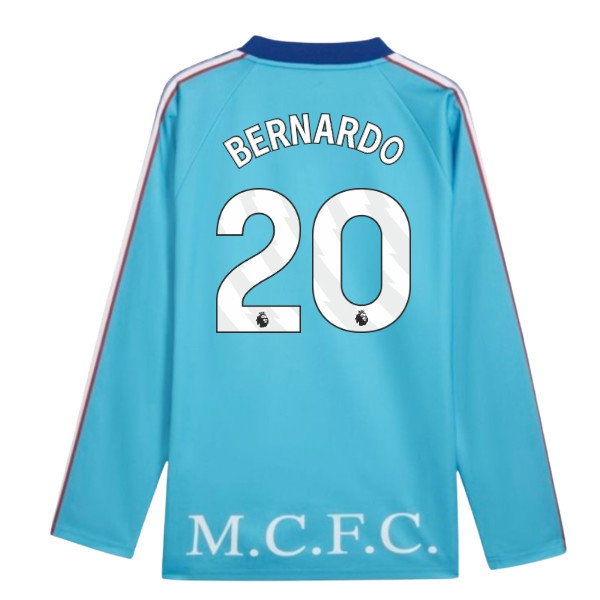 [DDJ] 2026-2027 Man City KING Jersey LS (Blue) (Bernardo 20)