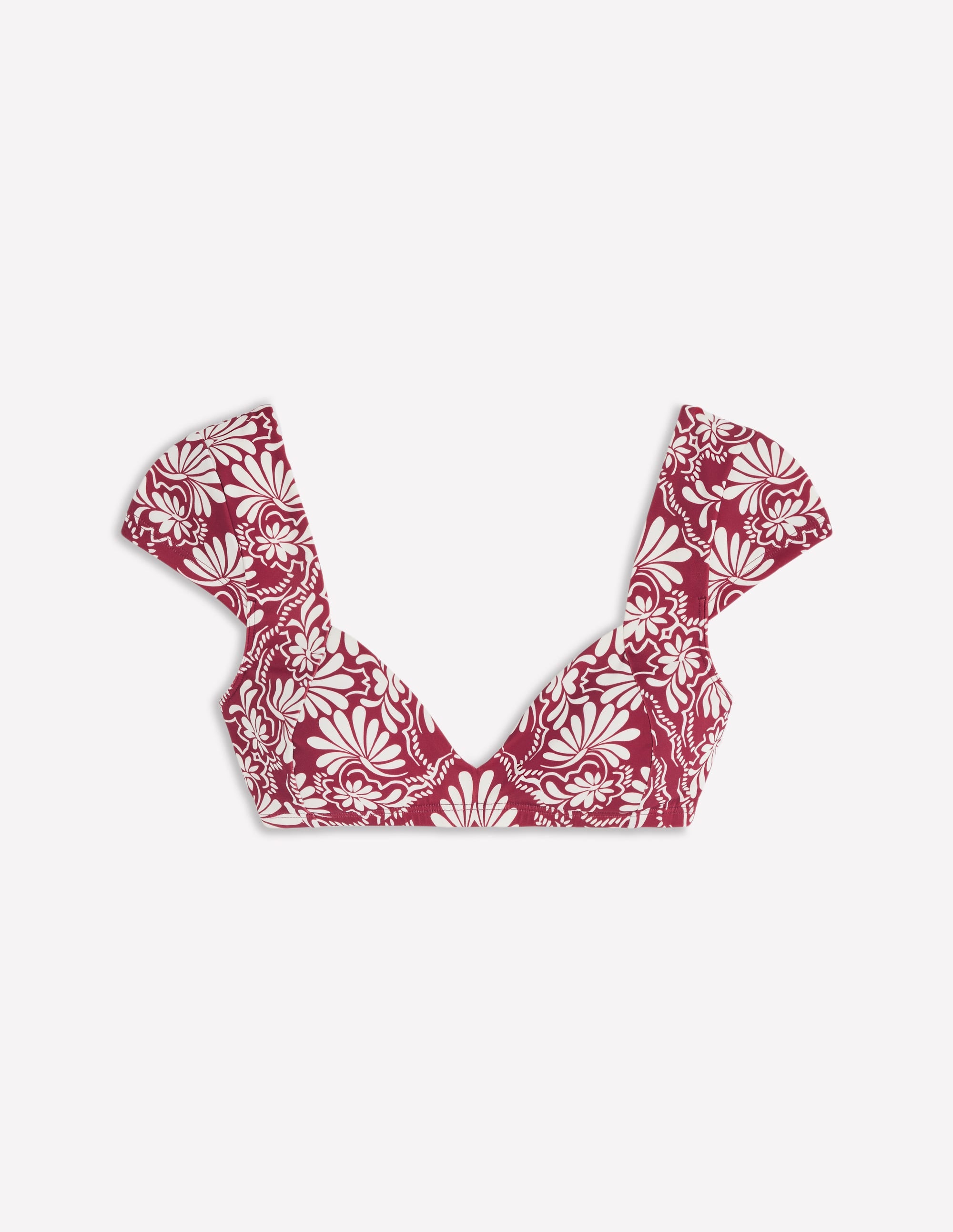 Sweetheart Sleeve Bikini Top