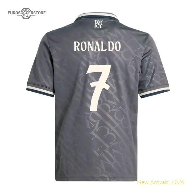 2024-2025 Real Madrid Third Jersey (kids) (ronaldo 7) - Unique Style