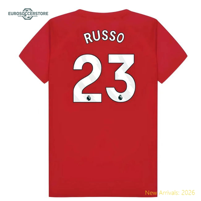 2024-2025 Arsenal Kids Comfortable Russo Jersey Aeroready