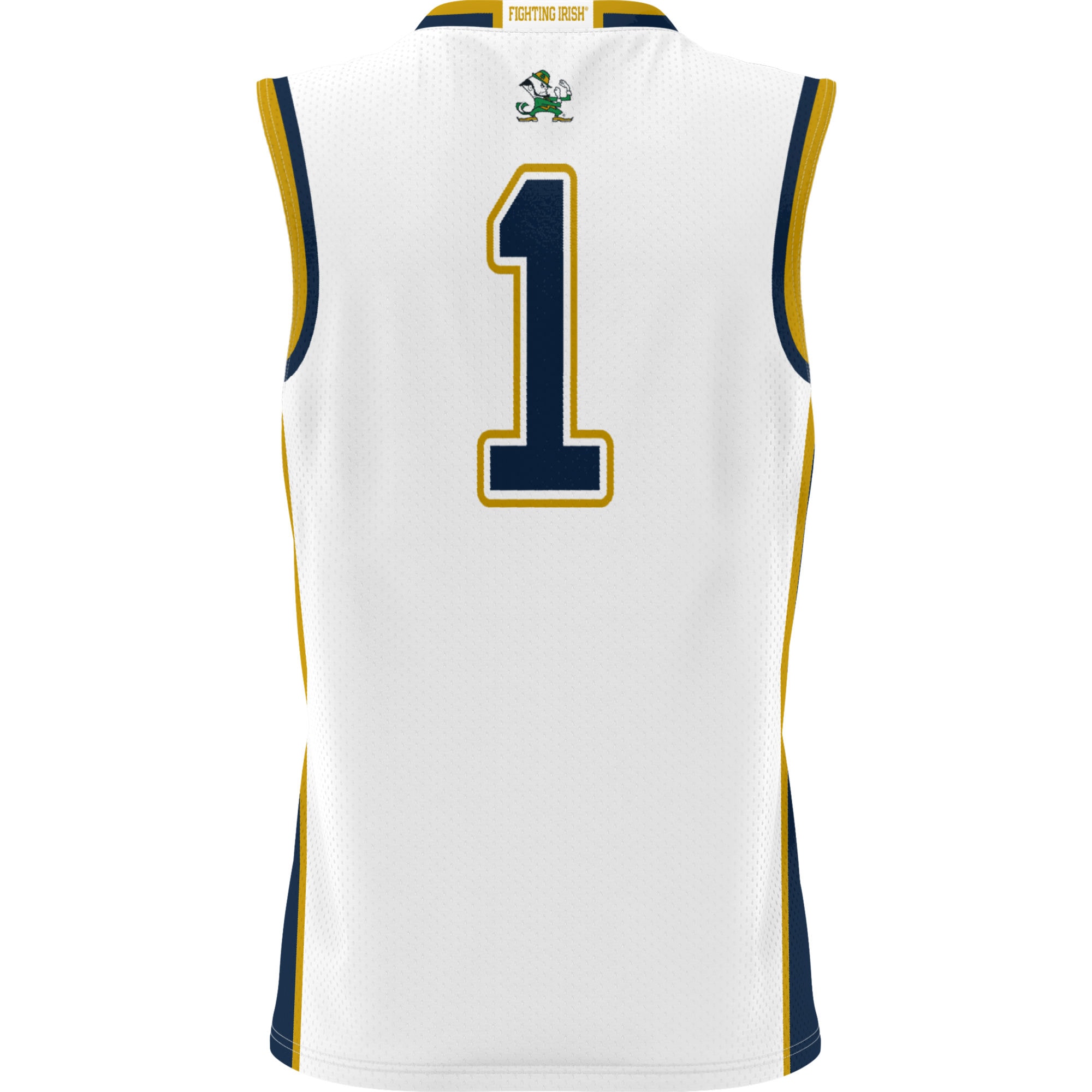 [NJP] Notre Dame Fighting Irish GameDay Greats Youth Lightweight Basketball Jersey - White