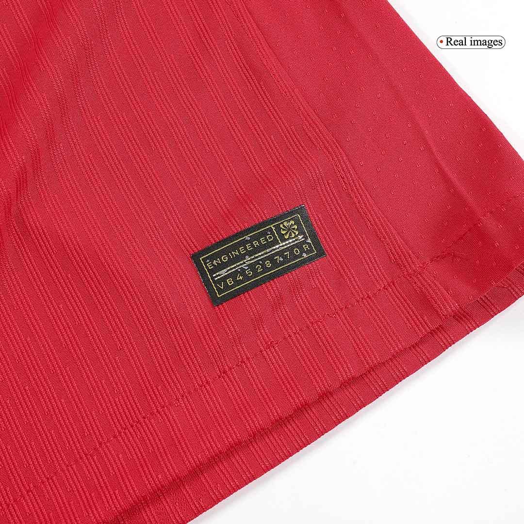 Portugal Home Match Jersey Euro 2024 Authentic Kit