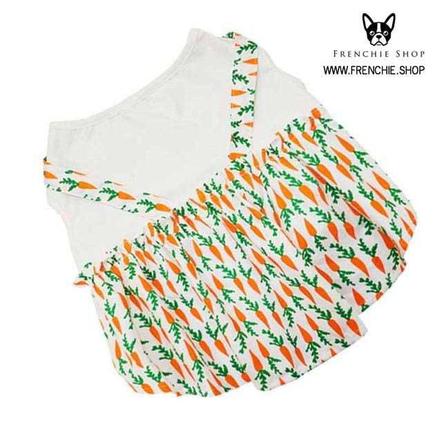 French Bulldog Frenchie Summer Dress Floral Cotton (w305) Durable Dog Item