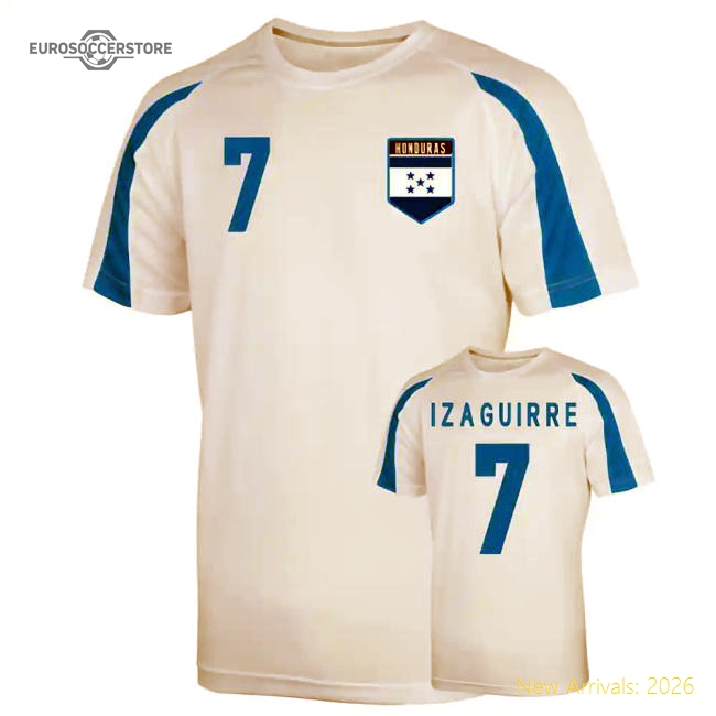 Honduras Sports Training Jersey (izaguirre 7) - Kids - Supporter Edition