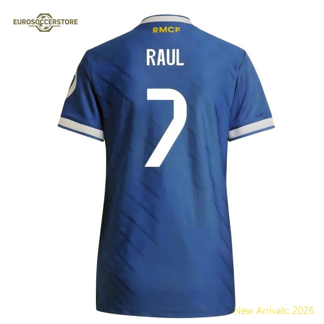 Real Madrid 2024-25 Third Fan Version For Women (Raul Match Day Shirt