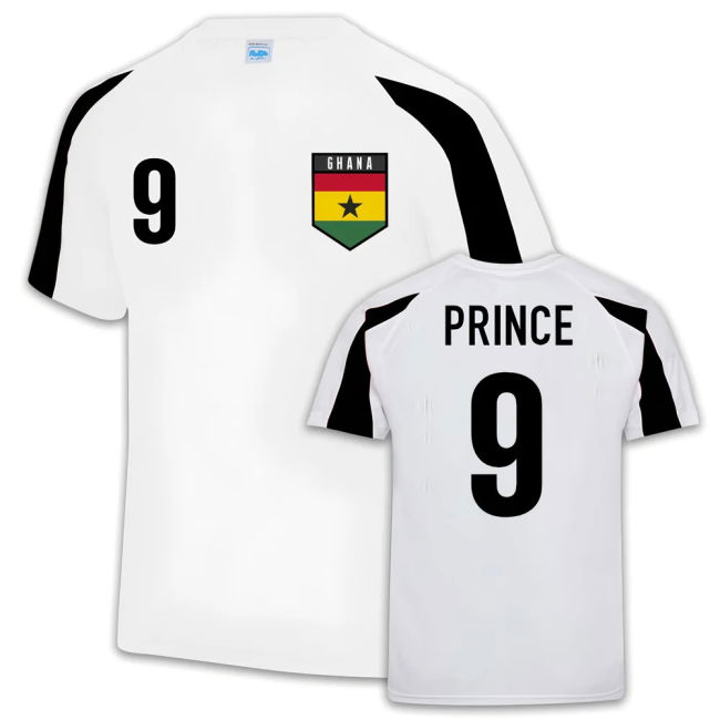 Boateng 9 Rare Limited Quality Ghana Training Limited Shirt