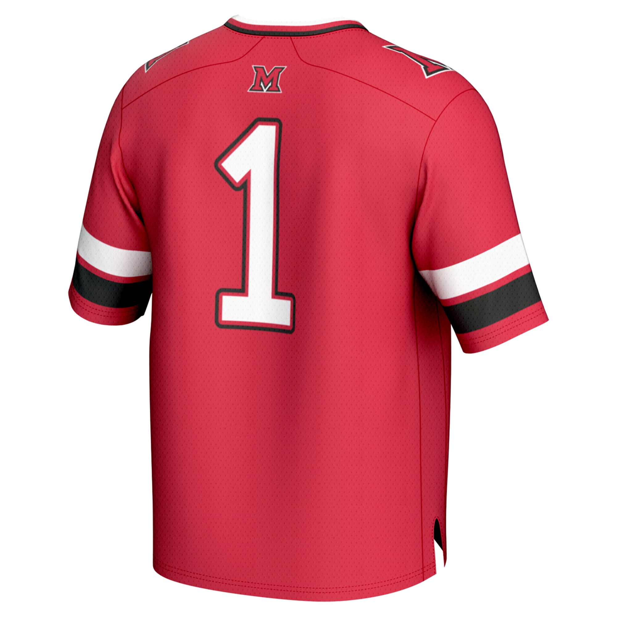 Miami University RedHawks #1 Football Jersey - Red | Stadium Series 26/27 Season