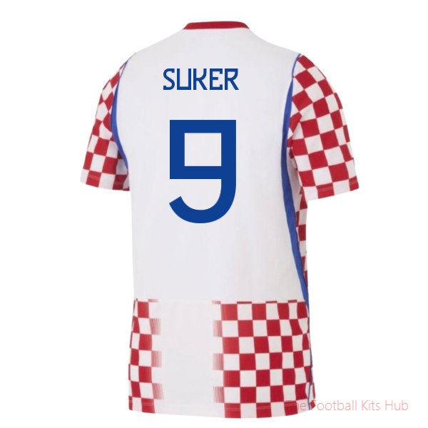2026-2027 Croatia Home Shirt (Suker 9)