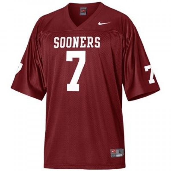Professional Grade Men Oklahoma Sooners #7 Demarco Murray Men Red Type
