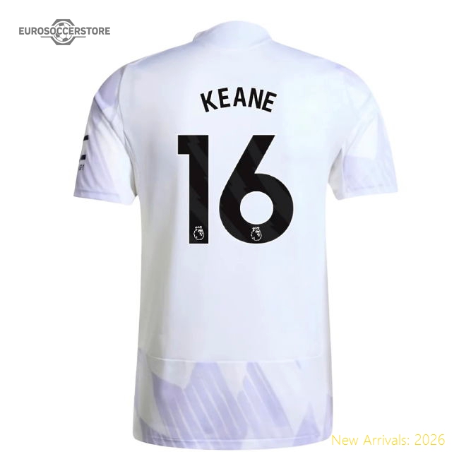 Elite 2025-2026 Man Utd Authentic Away Shirt (keane 16)