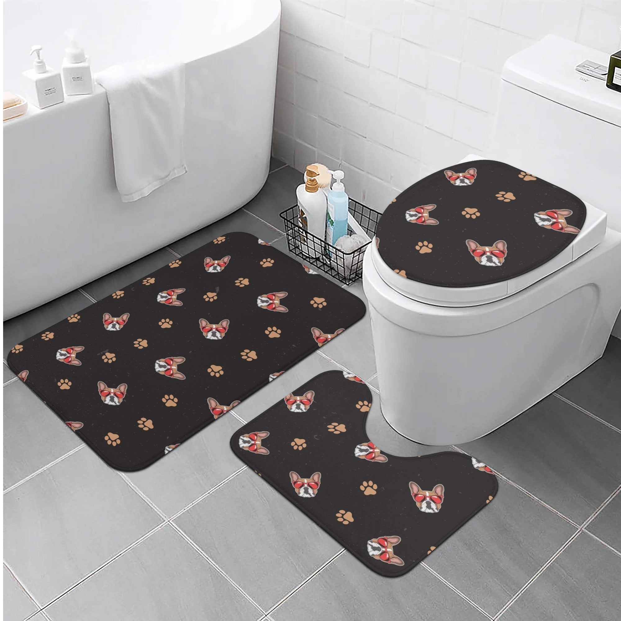 Hugo - Bathroom Toilet Set