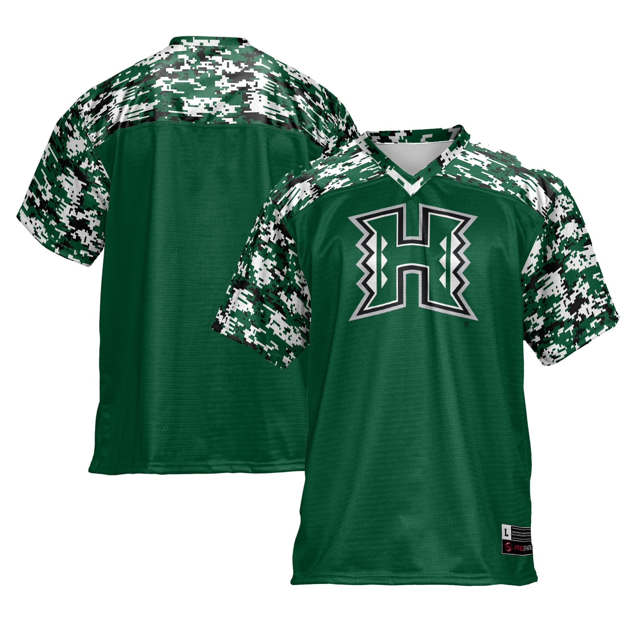 Hawaii Rainbow Warriors GameDay Greats 26/27 Football Jersey - Green
