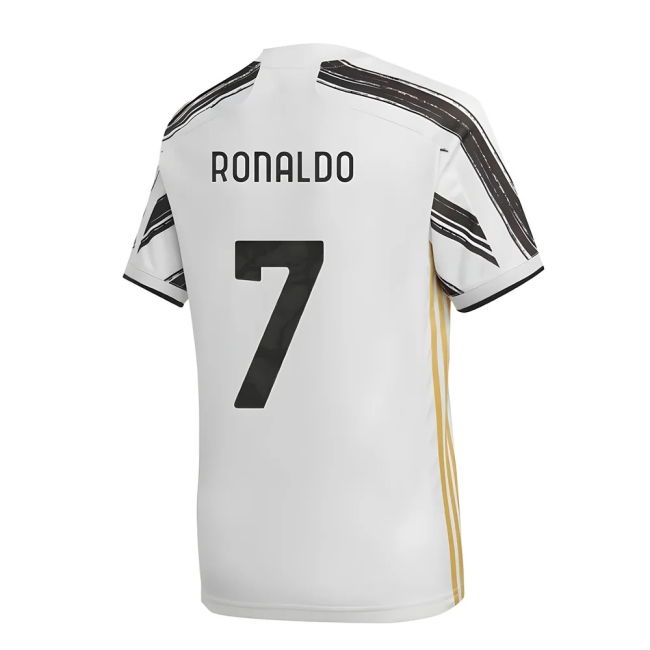 Premium 2020-2021 Juventus Home With Retro Design - Perfect Fit