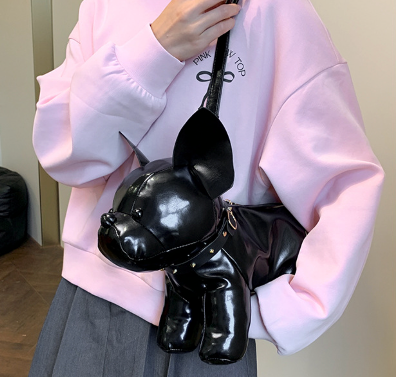 French Bulldog Lover Frenchie Shape Crossbody Bag For Women Perfect Gift Idea