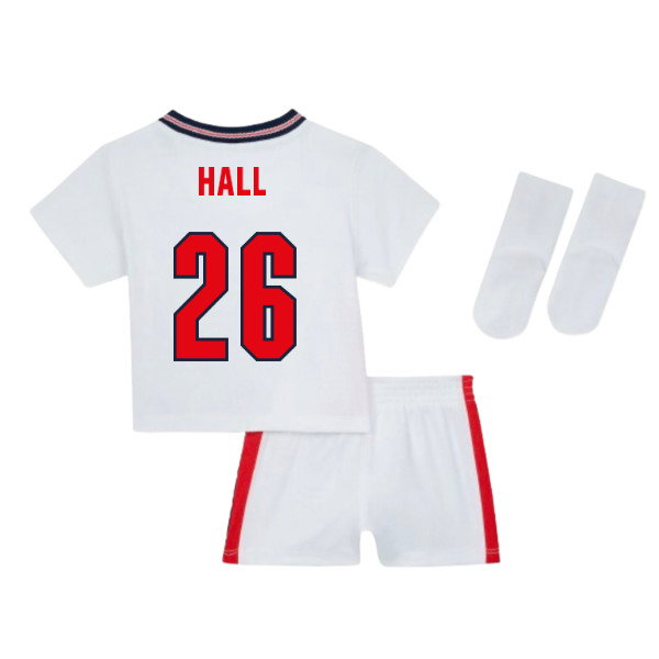 2026-2027 England Home Kit Team Shirt Hall #26 Baby Match Jersey