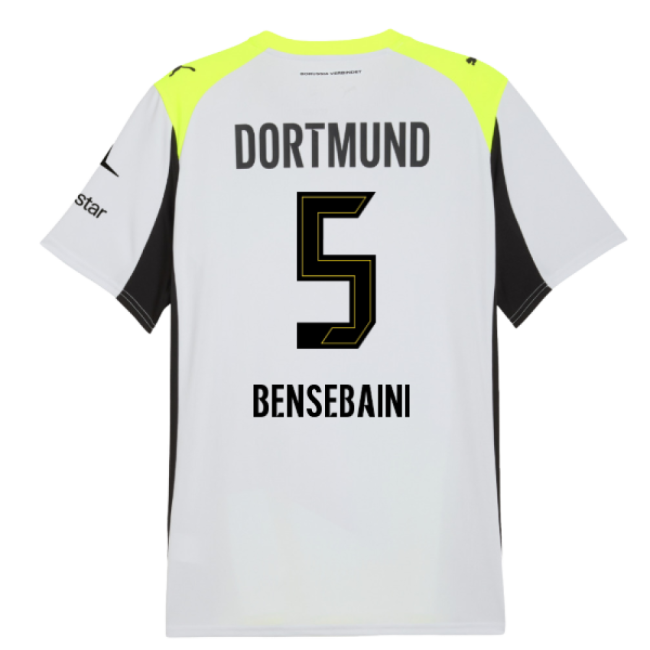 Premium 2025-2026 Borussia Dortmund Away With Vintage Design